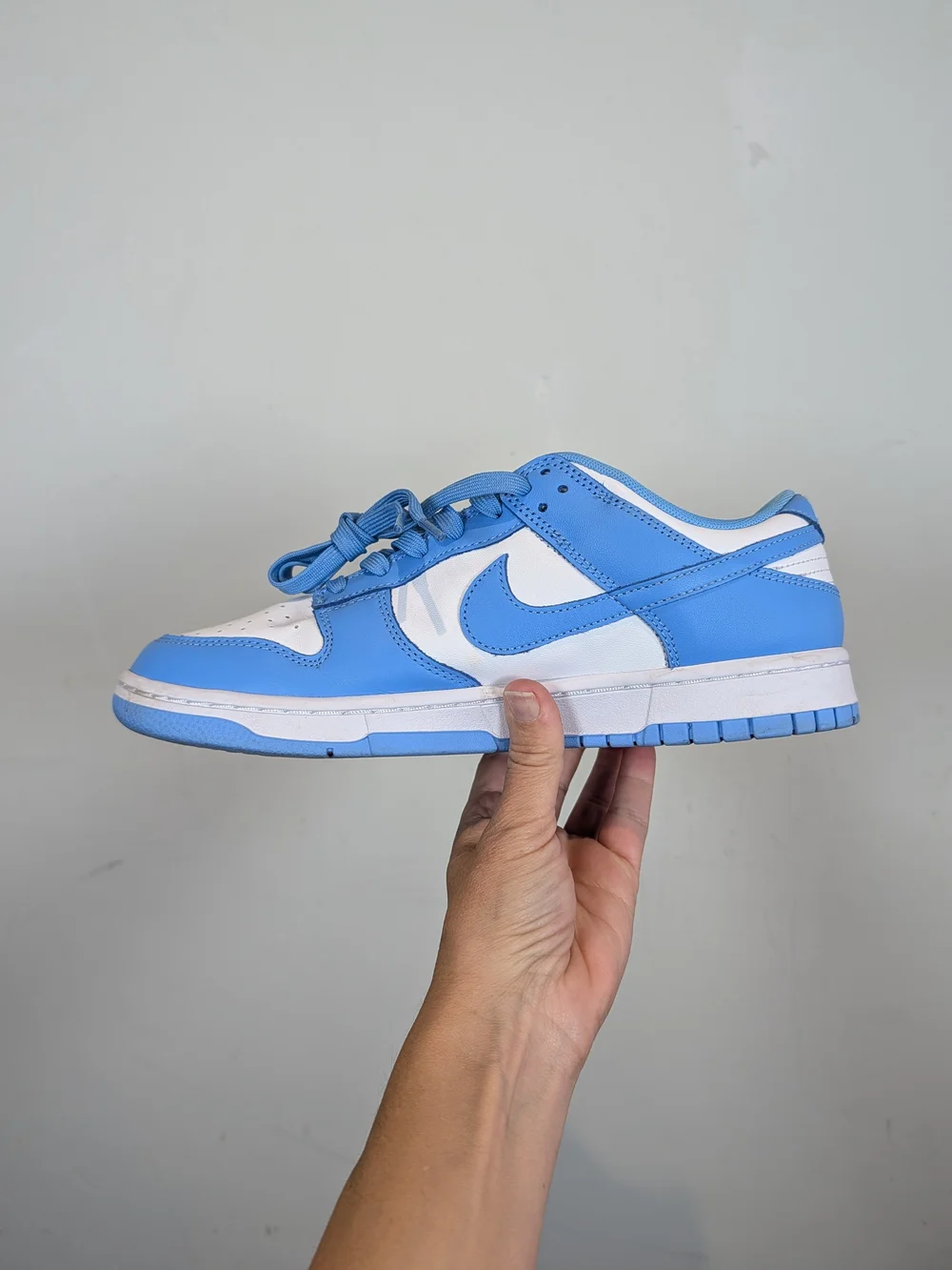 Nike Dunk Low UNC (2021) Sneaker, Size 9.5